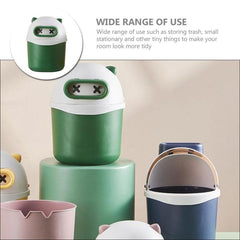 Cute Cartoon Frog-Themed Kids Dustbin