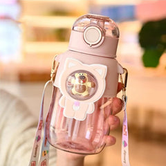 Bear Transparent Sipper Bottles