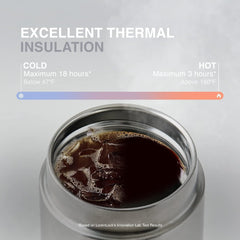 Lock & Lock Stainless Steel Vacuum Insulated Tumbler with Hand Strap – Durable Bottle(500ML)