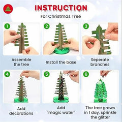Magic Growing Xmas Tree Toy DIY