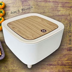 Modern Nordic Low-Height Dustbin