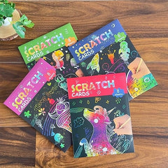 Scratch Card and Draw Book for Kids