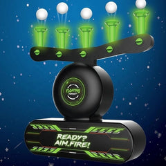 2 in 1 Luminous air Hover Target Shooting Game Set With 2 Electric Soft Bullet Guns