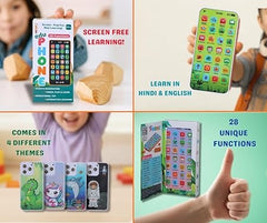 Learning Musical Phone for Kids with 28 Engaging Function I Alphabet, Numbers, Rhymes and Music | Educational Mobile Toy | Screen-Free Learning Toy (2+ Years)