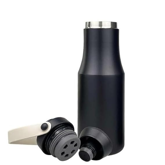 Lock & Lock Stainless Steel Vacuum Insulated Tumbler with Hand Strap – Durable Bottle(500ML)