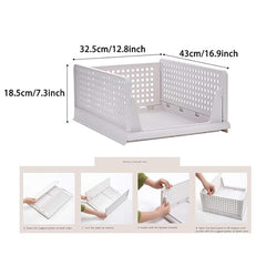Clothes Organizer for Wardrobe ( Set of 3 )