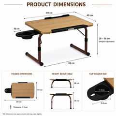 TABLE MAGIC IKON - GOLDEN TEAK