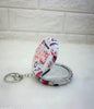 Pink Love Mirror Keychain