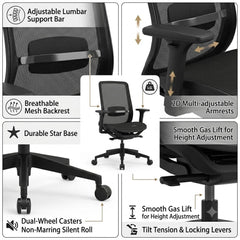 FEATHER MB CHAIR BLACK
