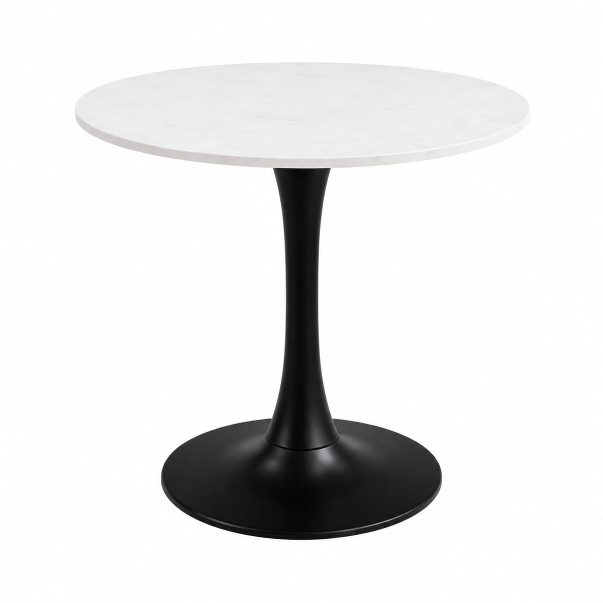 WHITE ROUND CAFE TABLE