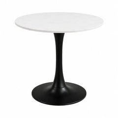 WHITE ROUND CAFE TABLE