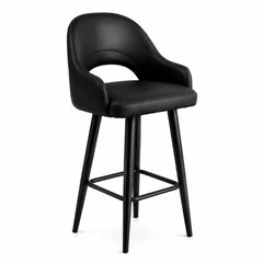BLACK BAR STOOL 01