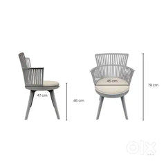 FUSION GREY CAFE CHAIR