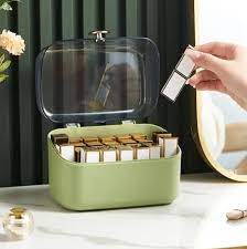 Stylish Make up organiser with this stylish storage box