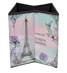 Vintage Paris Printed Folding Storage Box