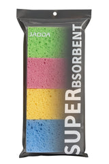 Colour Soft Multi-Layer Cleaning Sponge Set pack of 4